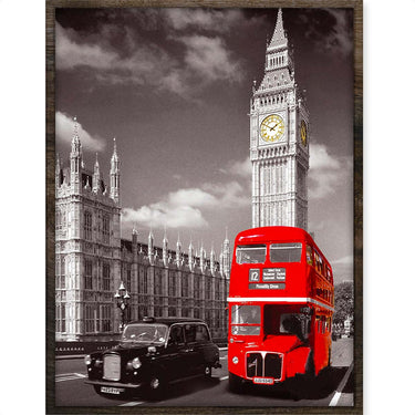 Londen - Diamond Painting - 40x30cm - Rond